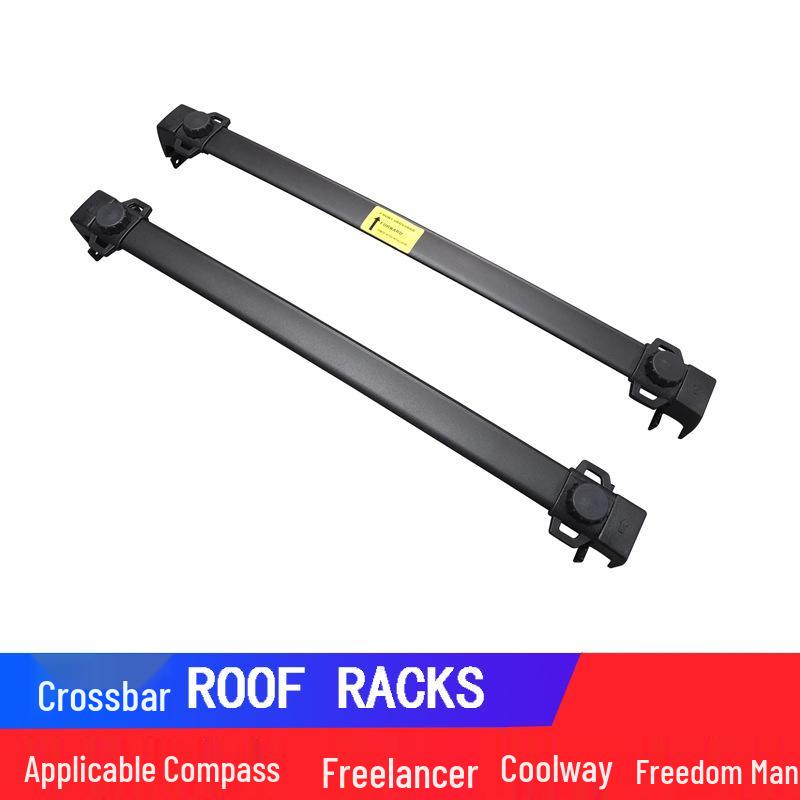 Aluminum Roof Rack Crossbars for Jeep Liberty/Patriot Luggage Modification