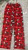 Halloween Cartoon Flannel Pajama Pants Women Winter Fleece Lounge Pants Sleep Trousers with Pockets