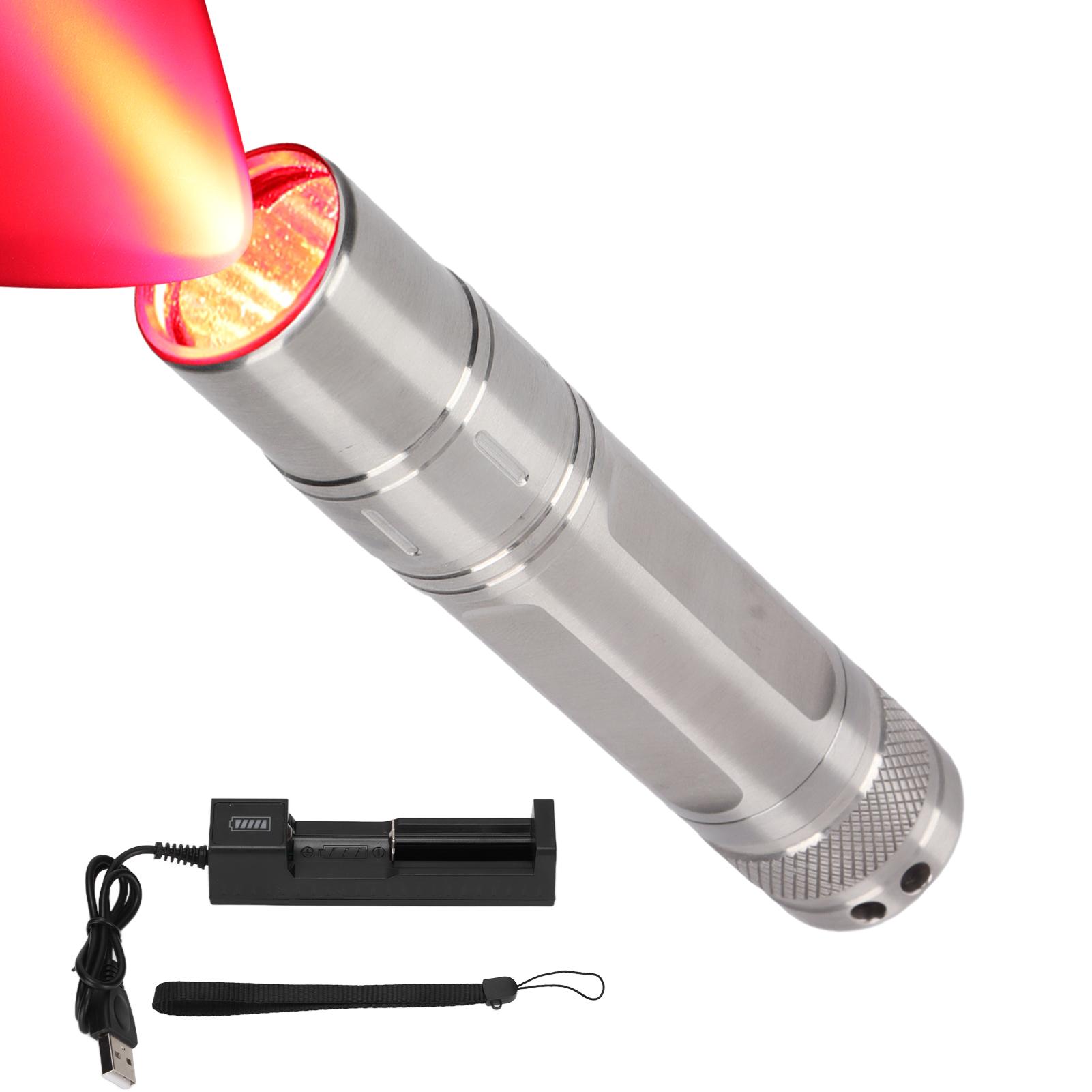 

Портативная инфракрасная терапевтическая лампа LED 630 нм 660 нм 850 нм темно-красный световой терапевтический прибор машина для боли