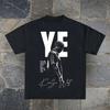 Camiseta Retro de Kanye West, Camiseta Gráfica Estilo Bootleg Vintage de los 90