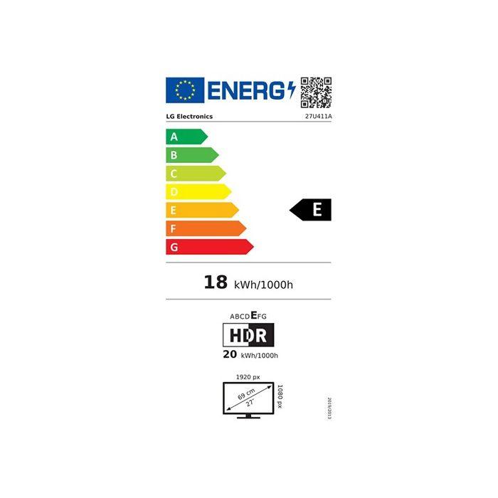 Ecran PC Lg 27U411A-B