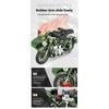 1/10 Alloy Die-cast 750 Tricycle Model, Retro Motorcycle Toys, Simulated Military Enthusiasts Collection Ornaments Gifts