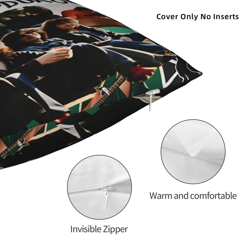 Pillow Cover Rock Extremoduro Band  Novelty Pillow Case For Living Room Sofa Pillowcases