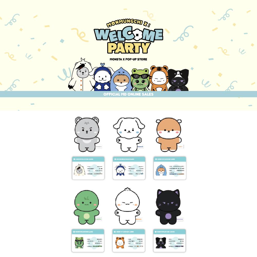 

Предзаказ MONSTA X POP-UP Store MONMUNGCHI X Welcome Party Mini Мини-кукла