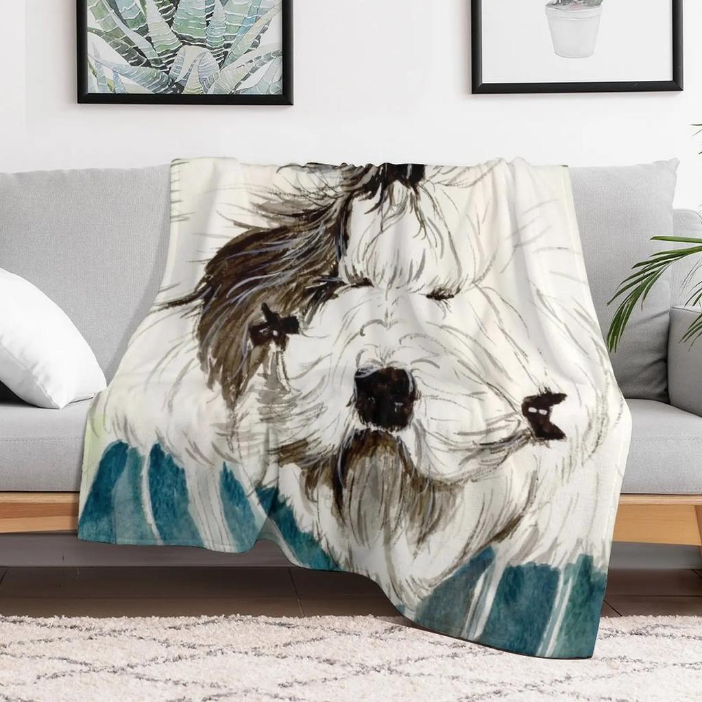 Bad Hair Day Throw Blanket Soft Home Decor Blanket for Couch Bedroom