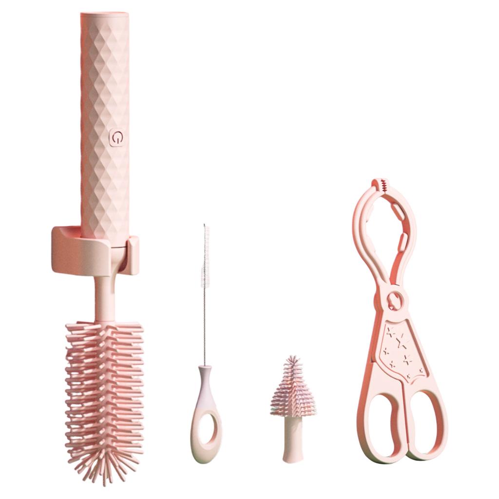 Silikonflaschenbürsten-Set Reinigungsbegleiter Elektrischer Flaschenreiniger