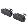 2Pcs LED Side Marker Lights Fender Turn Indicator Lamp Car Modification Smoked