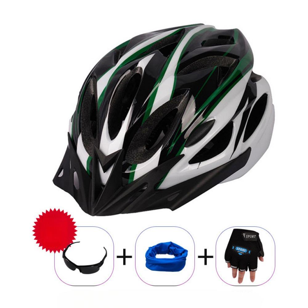 Bicycle Helmet Cycling Road Mountain Bike Integrated Forming Ultra Light Driving Outdoor Sports Hat