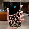 For Honor 9X Lite JSN-L21 JSN-L22 JSN-L23 Case Clear Fashion Butterfly Flowers Soft TPU Silicon Cover Honor 9XLite Phone Casing