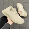 2025 summer new fly-woven mesh shoes men's thin breathable sports and leisure shoes pedal light and comfortable