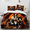 K-ON Kawaii Girls Anime Bedding Set Boys Girls Twin Queen King Size Duvet Cover Pillowcase Bed Boys Adult Home Textileextile