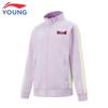 LI-NING Girls' Thermal Fleece-Lined Sports Pullover