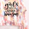 Ensemble T-shirt Sport Manches Courtes Mode Fille - Ensemble Décontracté d'Été pour Enfants