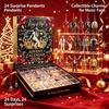 2026 Michael Jackson Christmas Advent Calendar Classic Stage 2D Acrylic Hanging Figurine Xmas Tree Decor Gift for Music Fans