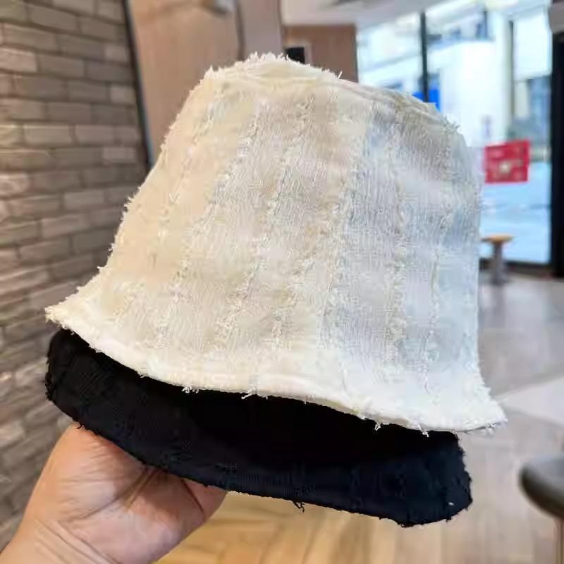 Hat Style Versatile Minimalist Solid Color Womens No Brim Hatscaps Fishermans