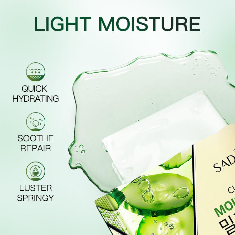 Cucumber Rejuvenation Mask SADOER Hydrating and Moisturizing Plant Fruit Mask