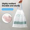 Drawstring Garbage Bag Household Portable Kitchen Thickened Large Student Dormitory Automatic Closing Lat Thick Plastic Bag