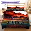 Stranger Supernatural Things Pattern Bedding Set Quilt Cover Pillowcase Home Decor Gift (1 * Duvet Cover + 2 * Pillowcase, Without