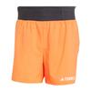 Terrex Xperior Shorts Outdoor Woven Trail Running Color Block Simple Sports Shorts Men Shorts Half-Impact-Orange JF1229