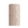 Shopping Mall Staircase Balcony LED Wall Lamp with Yellow Travertine Finish