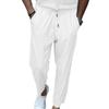New Men's Spring and Summer Loose Straight Leg Casual Pants