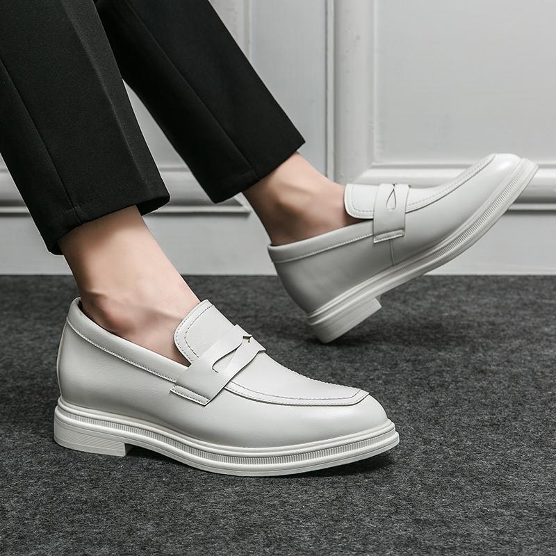 High Quality Men's Dress Shoes All-match Men's Loafers Men's Slip-On Fashion Casual Shoes Classic Men New Footwear for Wedding