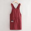 Thin Apron Cooking Kitchen Aprons Breathable Adult Waist Aprons Anti Fouling For Home Housework Clothes Protective Cover