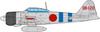 Platz 1/48 WWII Japanese Navy Zero Fighter Model 21, 1st Air Fleet, Pearl Harbor Attack, Plastic Model Kit, AE-42 (Airplane)