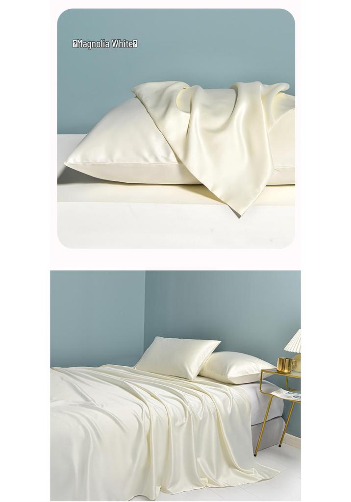 Summer Ice Silk Pillowcase Set – Free Shipping, Includes Men's 48cmx74cm Pillow Core and Three-Piece Set