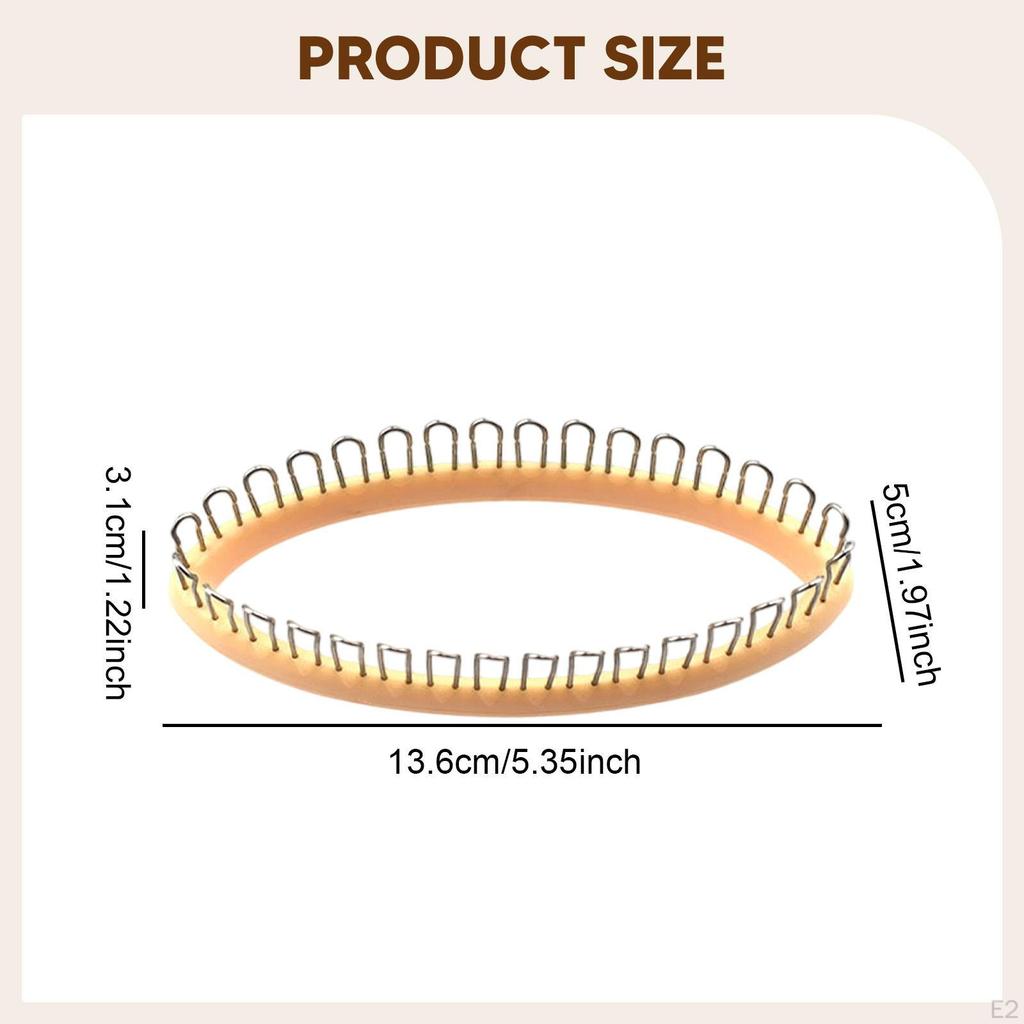 Sockenstrickrahmen Vielseitig Kompakt Schalweben Handgefertigtes Werkzeug für Schals Pullover