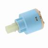 40mm Keramik-Kartusche Wasser Mischbatterie Inner Control Wasserhahn Ventil ABS Blau Praktisch