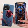 For Honor X5 4G Case VNA-LX2 Transparent Cute Cat Fashion Butterfly Funny Painted Bumper For Honor X5 Casing