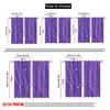 2pcs,2D Plane Printing Light Filtering Curtains Flowing Lines and Dots Versatile 100% Polyester (without Rod) Home Decor for