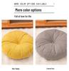 Thickened Chenille Round Tatami Seat Cushion for Living Room & Balcony