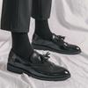 Leather Shoes For Man Loafers Tassel Casual Sneakers Business Wedding Big Size Luxury Design Shoes High Quality