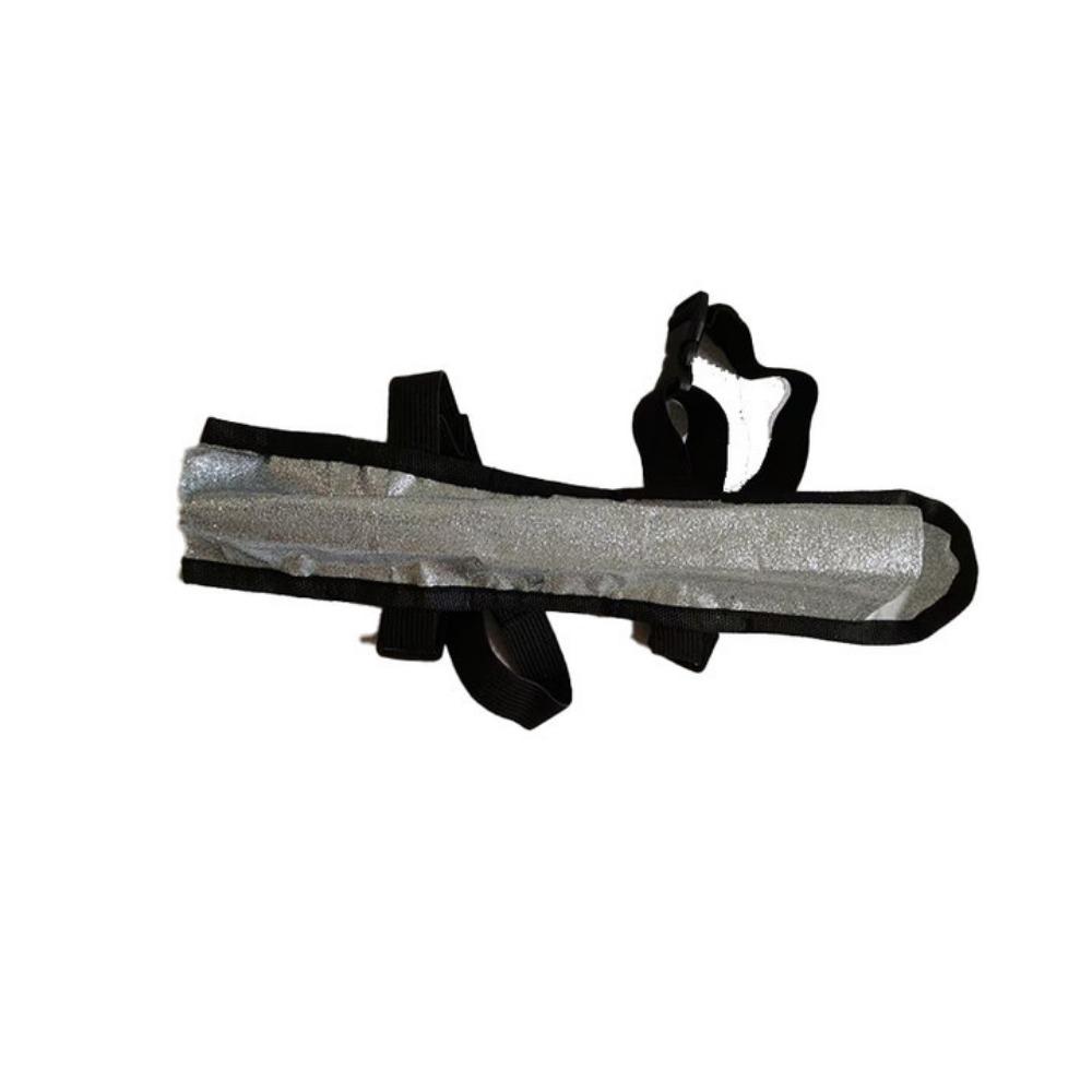 

с поясным ремнем держателем для веера светоотражающая защитная сумка-чехол для танцевального веера сумка для веера Кунг-фу для путешествий на открытом воздухе серебряный