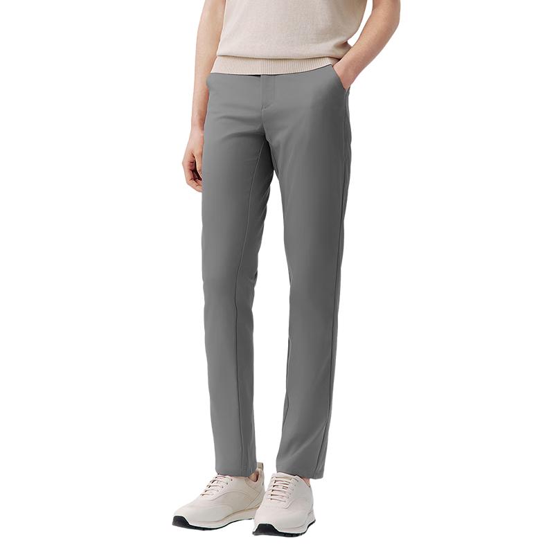 

Hodo Men s Wrinkle-Free Stretch Straight-Leg Casual Pants 40