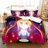 3D Printed Miss Kobayashis Dragon Maid Kanna Comfortable Duvet Quilt Cover Pillowcase Bedding Set Children Bedroom Home Textile