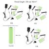 3V-12V Adjust LR6 AA Battery Eliminator Cable for AA battery Powered Radio Gameboy Lamp Remote Controls Cordless phones