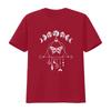 Celestial Moon Phase Moth Crystals Stars Vintage D Cute Tops for Women  T Shirt with Bold Prints Vintage Washed Stretched