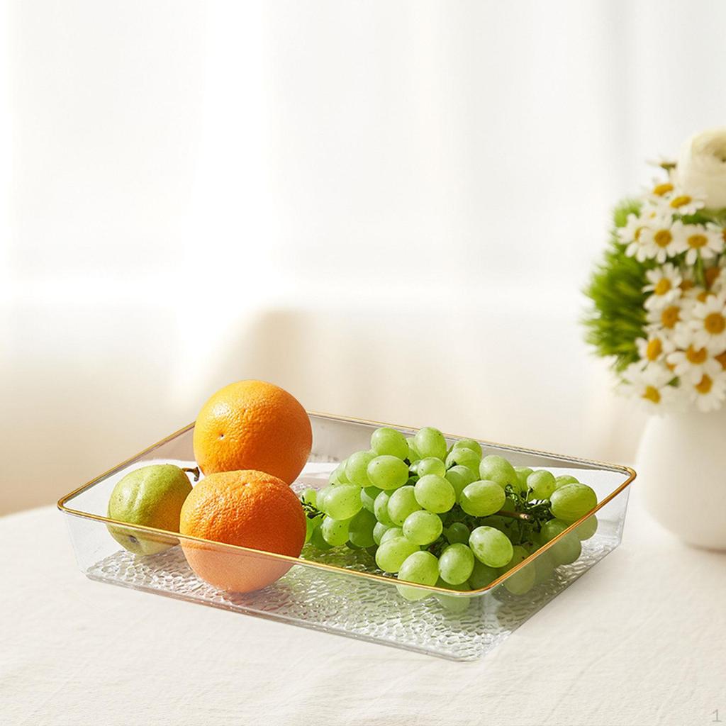 Elegant Rectangular Tray for Home and Office Organization