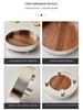 Nordic Round Coffee Table Tray for Ornaments, Aromatherapy, Perfume, and Cosmetics Storage.