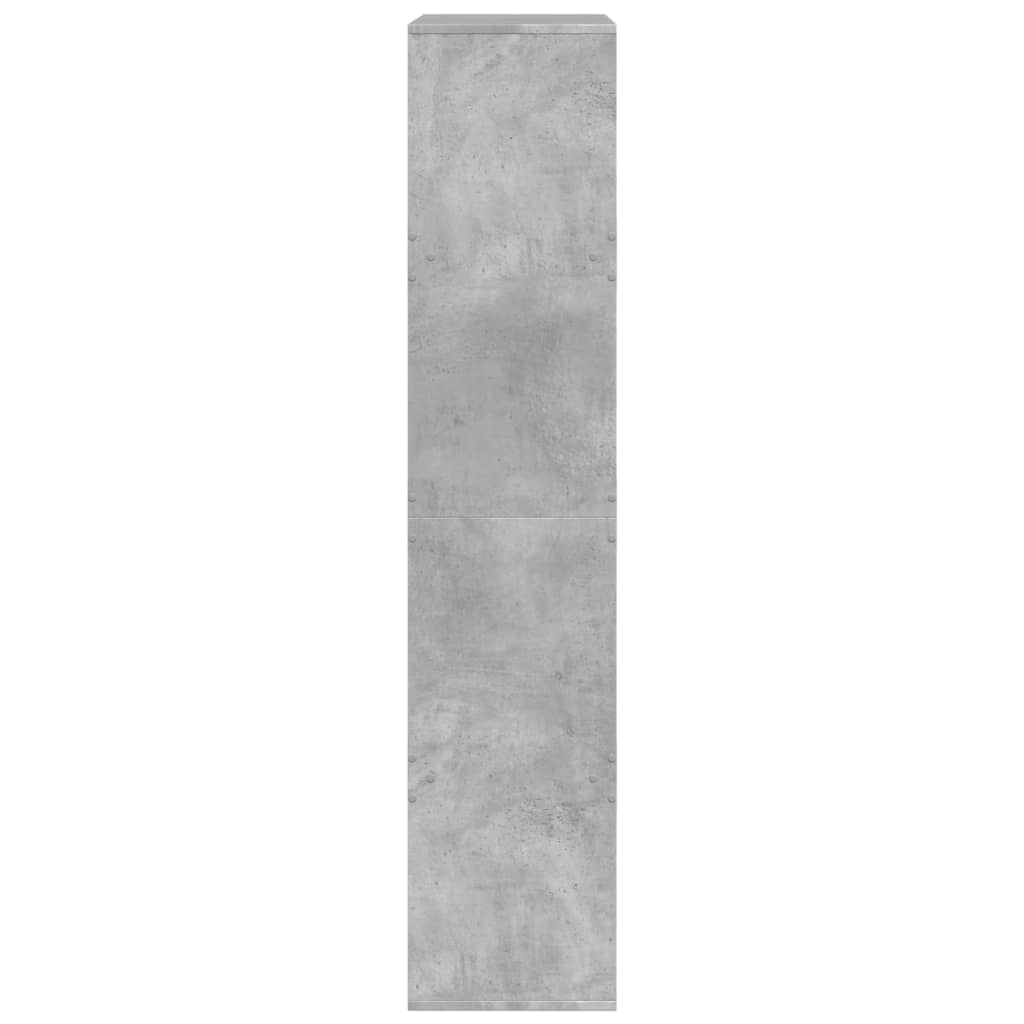 Room Divider Concrete Grey 100 x 33 x 155.5 cm Engineered Wood
