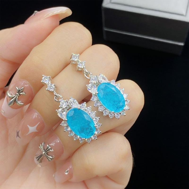 Sace Gems Clássico liga de cobre zircão anel brincos pingente colar conjuntos de jóias presentes festa de casamento