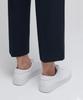Musinsa Standard Loose Tapered Hidden Banding Crop Slacks [Navy]