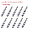 Hex Key Magnetic Extension Rod 1/4" Air Screwdriver Bit Socket