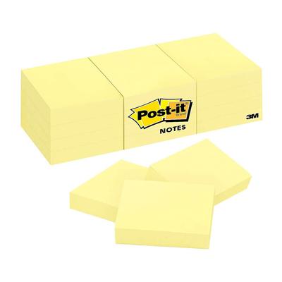 Post-it Notlar Sarı 38x50mm (12'li paket)