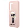 Etui do Samsung Galaxy S23 Plus Karl Lagerfeld Ikonik Różowe