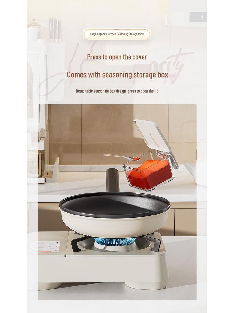 Multi-functional Kitchen Storage Rack & Knife Holder