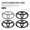 CKMY4 For Toyota Corolla Prius Yaris Rav4 Hilux Raize TRD GR Car Front Hood Grille Badge Cover Sticker Decor Accessories Auto Styling